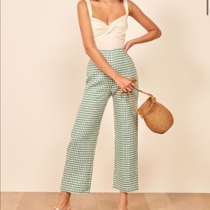 Reformation Noble Pant Size 2 NWT